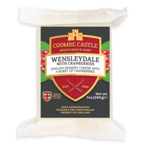 Coomble Castle Wensleydale with cranberry  -  Milams  DISCO