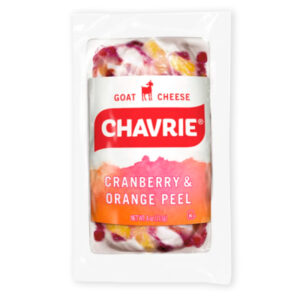 Chavrie Log Cranberries & Orange Peel