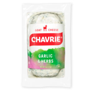 Chavrie Garlic & Herbs Log