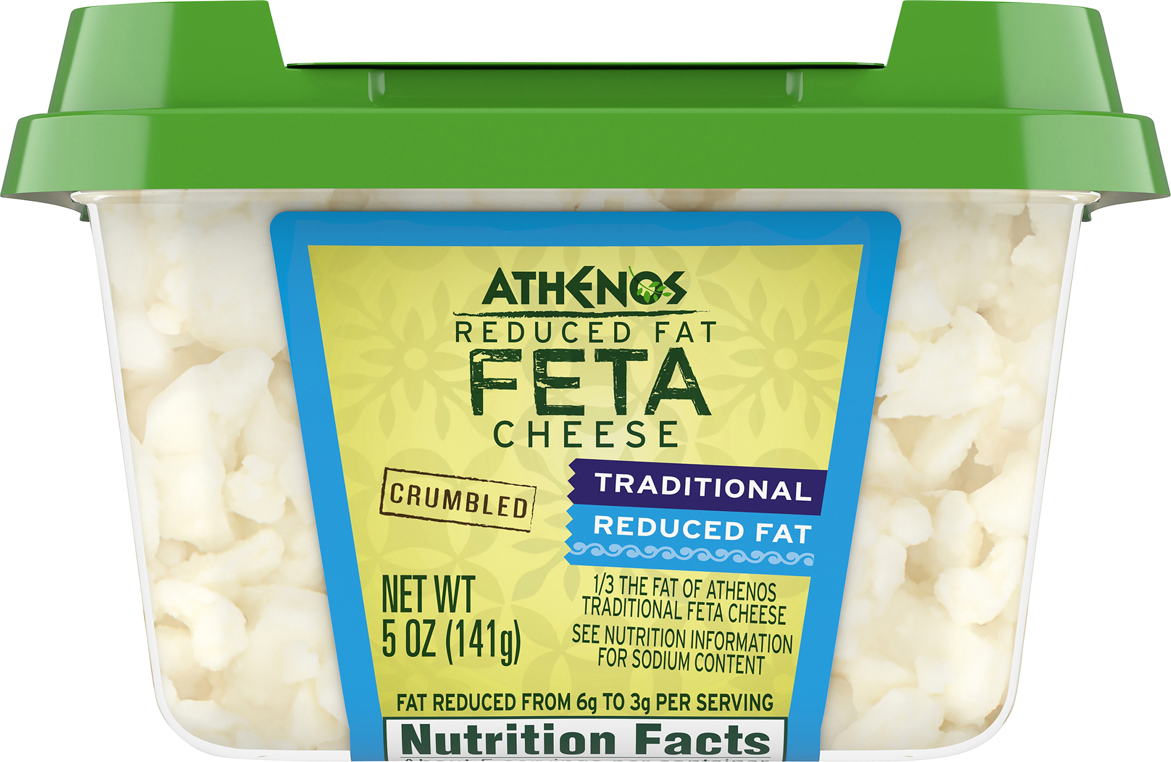 Feta Crumbled Reduced Fat Athenos Pierre Cheese Market