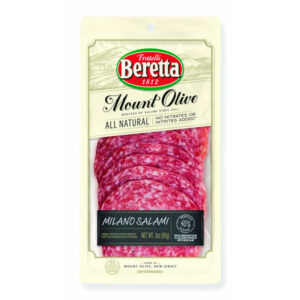 Mount Olive Milano Salami Reduced Sodium Natural Sliced