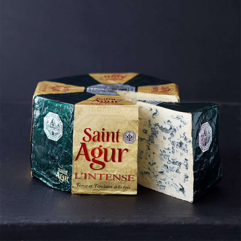 Saint Agur Blue Cheese wheel Pierre Cheese Market