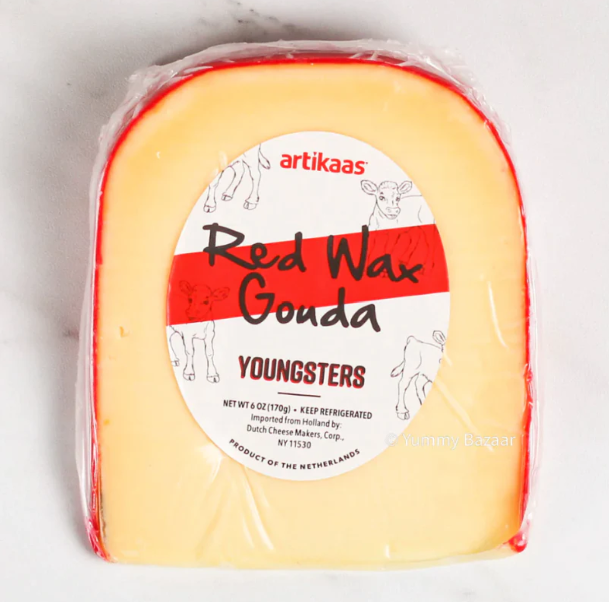 Red Wax Gouda Cheese