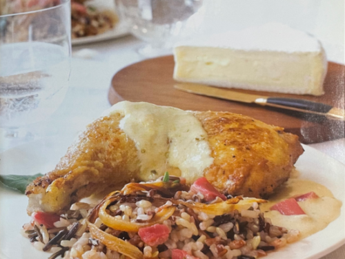 Rhubarb Brie Chicken Recipe